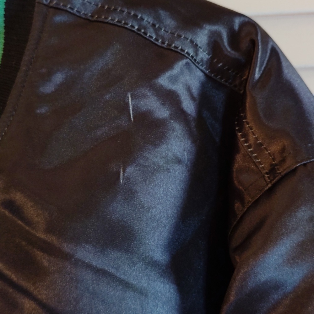 EUC**Rugrats 100% Satin Bomber Jacket - Picture 5 of 9